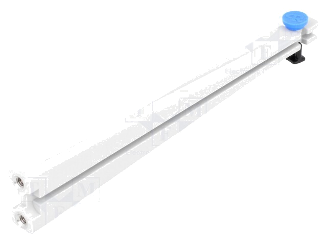 Printplaatgeleider; polyamide; grijs; L: 120mm; B: 112,5mm Printplaatgeleider; polyamide; grijs; L: 120mm; B: 112,5mm
